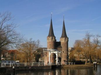 Delft, Doppelturm / Die zwei Türme