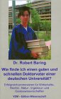 Wie finde ich einen guten und schnellen Doktorvater an einer deutschen Universität?