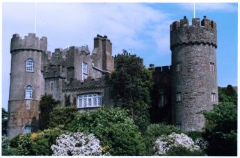 Malahide Castle in Dublin