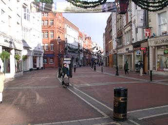 Dublin Innenstadt, Shoppingmeile