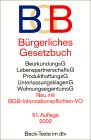 Bürgerliches Gesetzbuch (BGB)