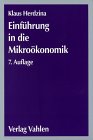 Einführung in die Mikroökonomik